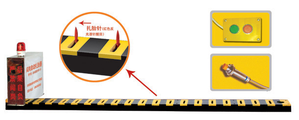邱县V3嵌入式闯岗自动扎胎器/阻车器